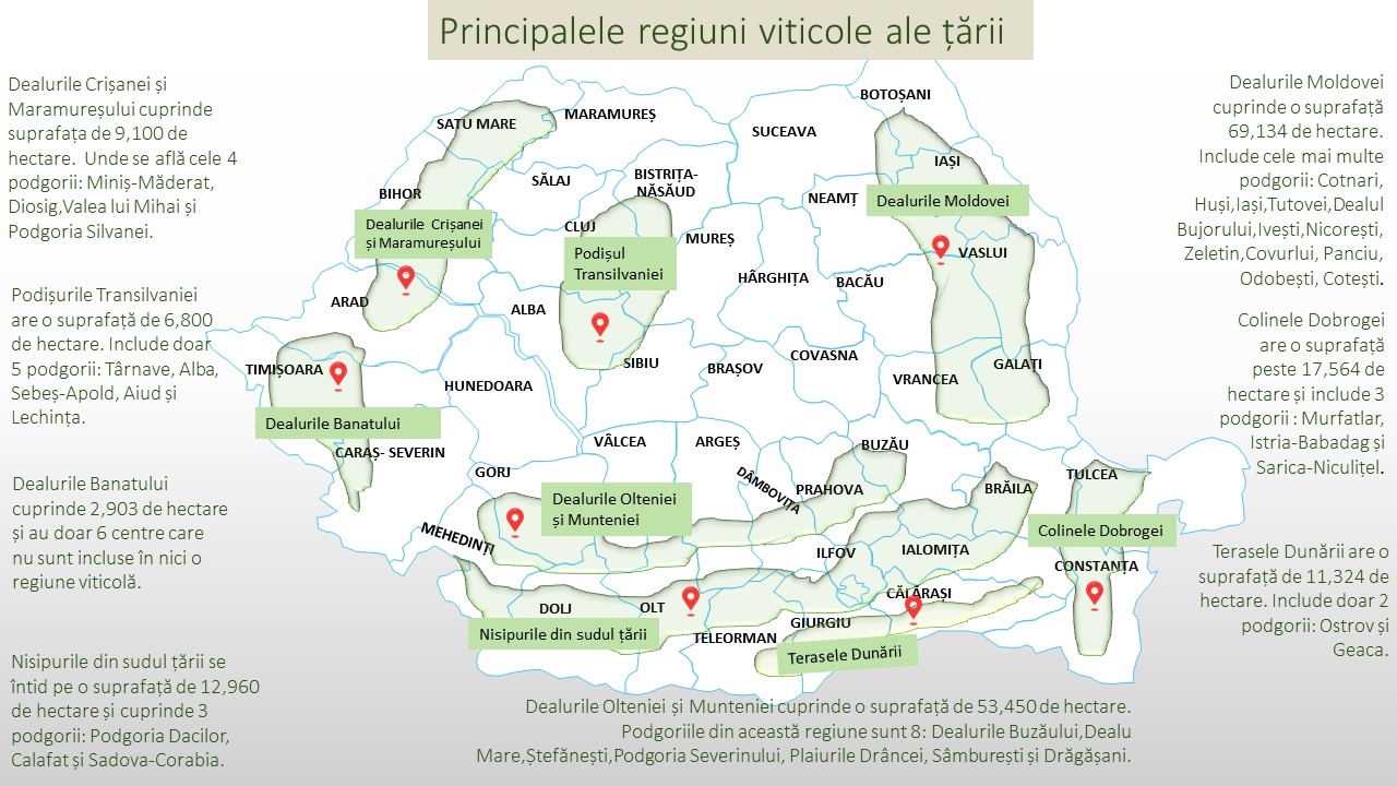 domenii viticole Romania
